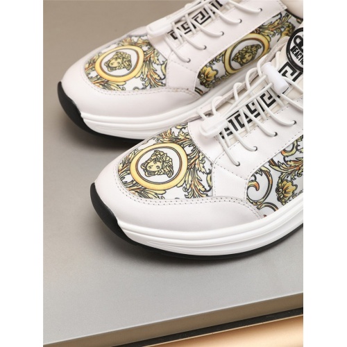 Replica Versace Casual Shoes For Men #777950 $82.00 USD for Wholesale