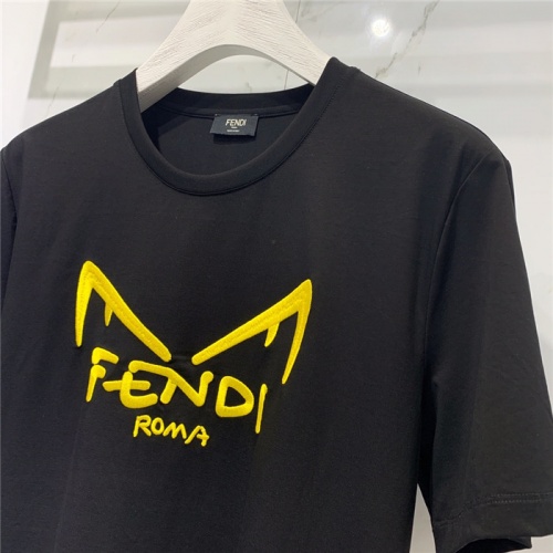 Replica Fendi T-Shirts Short Sleeved For Men #778281 $41.00 USD for Wholesale