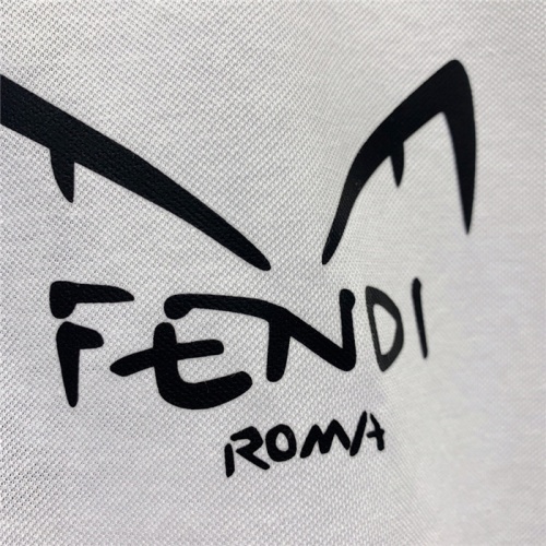 Replica Fendi T-Shirts Short Sleeved For Men #778285 $43.00 USD for Wholesale