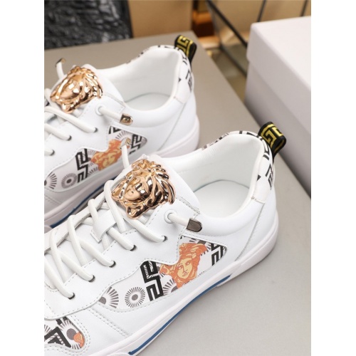 Replica Versace Casual Shoes For Men #778409 $76.00 USD for Wholesale