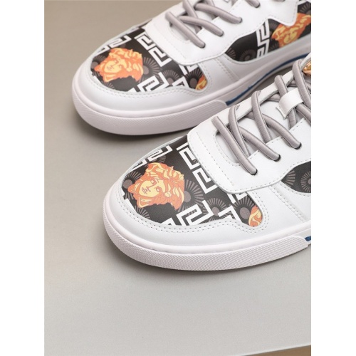 Replica Versace Casual Shoes For Men #778410 $76.00 USD for Wholesale