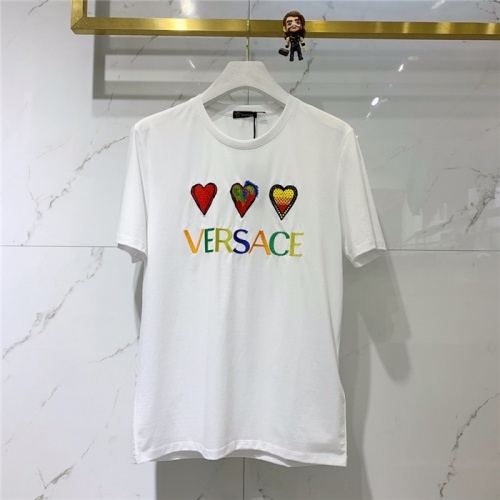 Versace T-Shirts Short Sleeved For Men #778481 $41.00 USD, Wholesale Replica Versace T-Shirts
