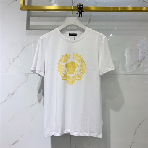 Versace T-Shirts Short Sleeved For Men #778492 $41.00 USD, Wholesale Replica Versace T-Shirts