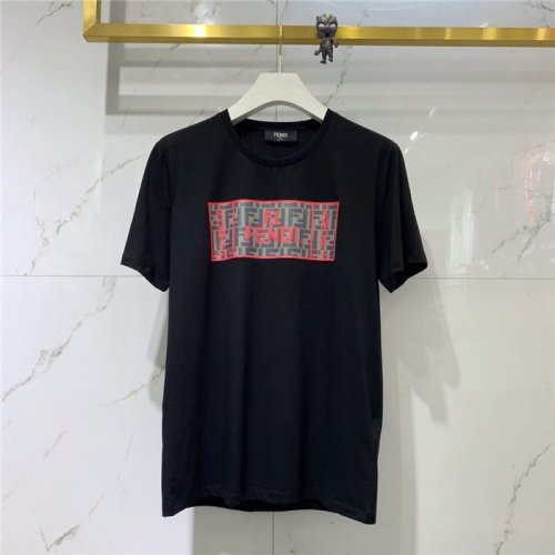 Fendi T-Shirts Short Sleeved For Men #778538 $41.00 USD, Wholesale Replica Fendi T-Shirts