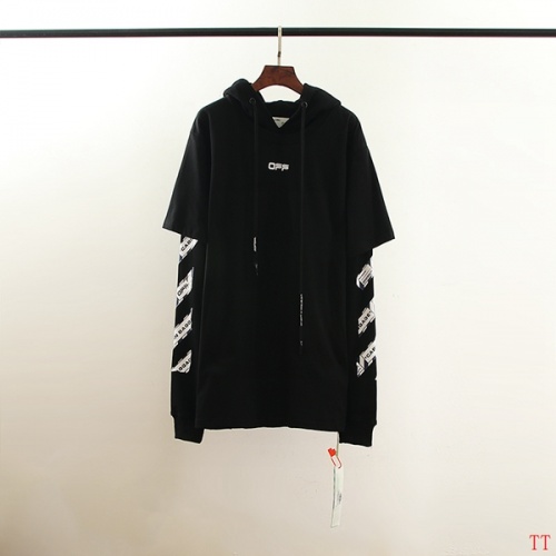 Replica Off-White Hoodies Long Sleeved For Men #778843 $64.00 USD for Wholesale