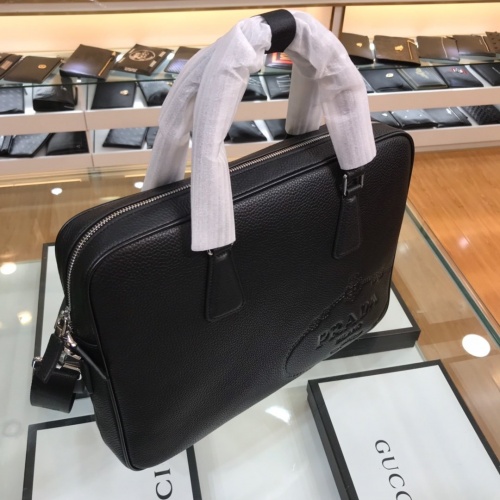 Replica Prada AAA Man Handbags #778994 $141.00 USD for Wholesale