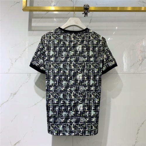 Replica Fendi T-Shirts Short Sleeved For Men #779441 $42.00 USD for Wholesale