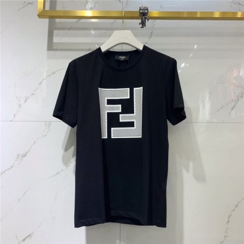 Fendi T-Shirts Short Sleeved For Men #779444 $41.00 USD, Wholesale Replica Fendi T-Shirts