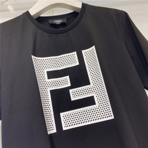 Replica Fendi T-Shirts Short Sleeved For Men #779444 $41.00 USD for Wholesale