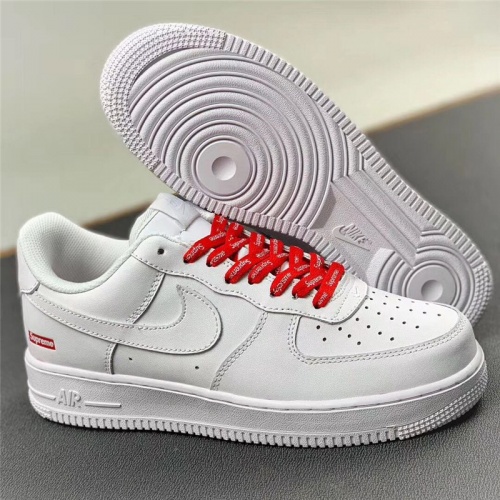 Replica Nike Air Force 1 & Supreme For Men #779634 $65.00 USD for Wholesale