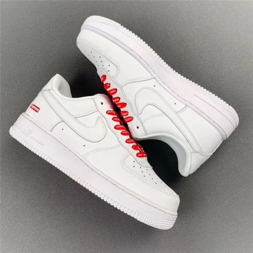 Replica Nike Air Force 1 & Supreme For Men #779634 $65.00 USD for Wholesale