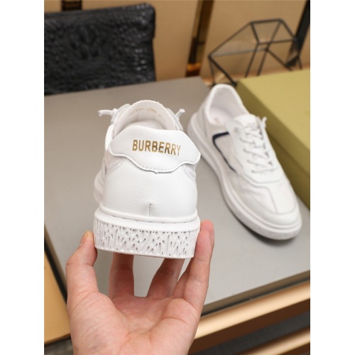 Replica Burberry Casual Shoes For Men #780178 $82.00 USD for Wholesale