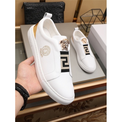 Replica Versace Casual Shoes For Men #780183 $76.00 USD for Wholesale