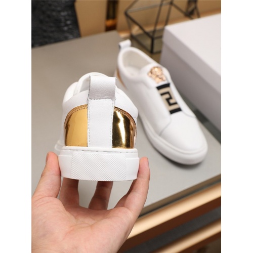 Replica Versace Casual Shoes For Men #780183 $76.00 USD for Wholesale