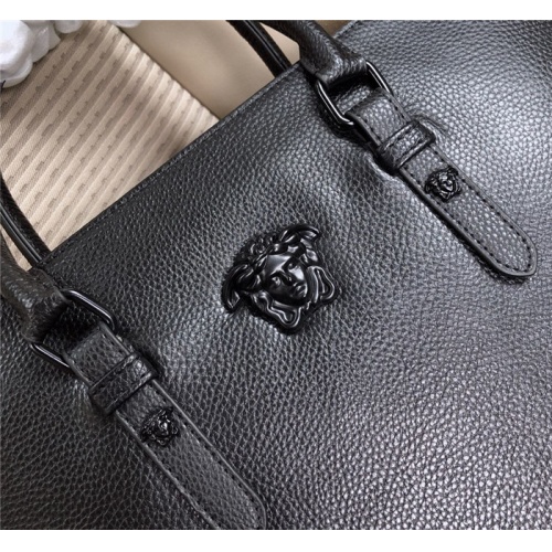 Replica Versace AAA Man Handbags #780215 $93.00 USD for Wholesale