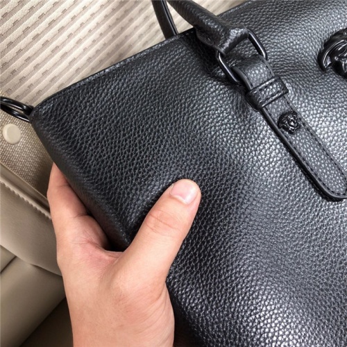 Replica Versace AAA Man Handbags #780215 $93.00 USD for Wholesale