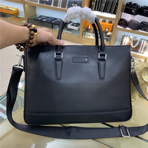 Replica Mont Blanc AAA Man Handbags #780229 $131.00 USD for Wholesale