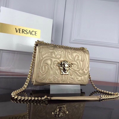 Replica Versace AAA Quality Messenger Bags For Women #780607 $129.00 USD for Wholesale