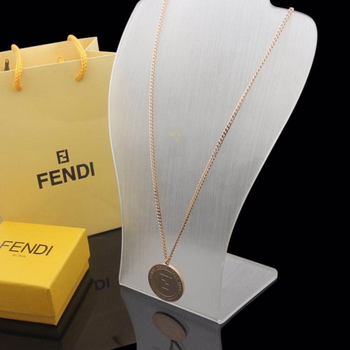 Fendi Necklace #780649 $36.00 USD, Wholesale Replica Fendi Necklaces