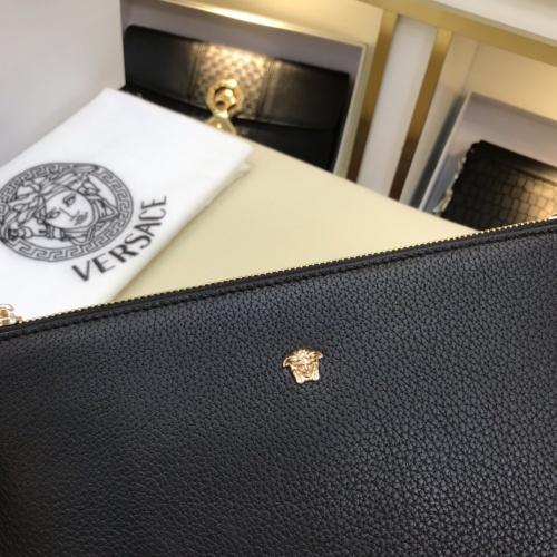 Replica Versace AAA Man Wallets #781110 $69.00 USD for Wholesale