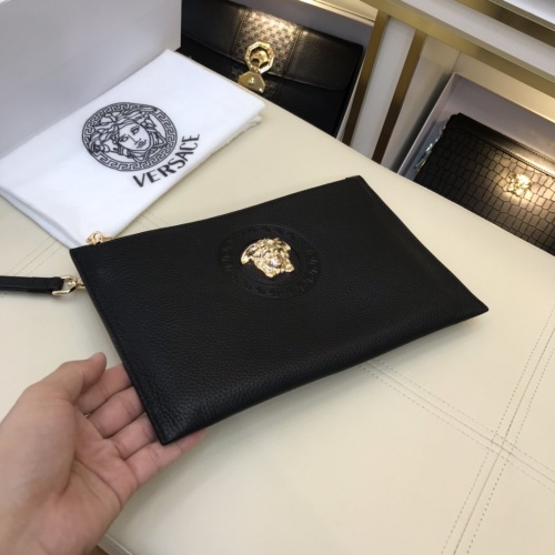 Replica Versace AAA Man Wallets #781115 $76.00 USD for Wholesale