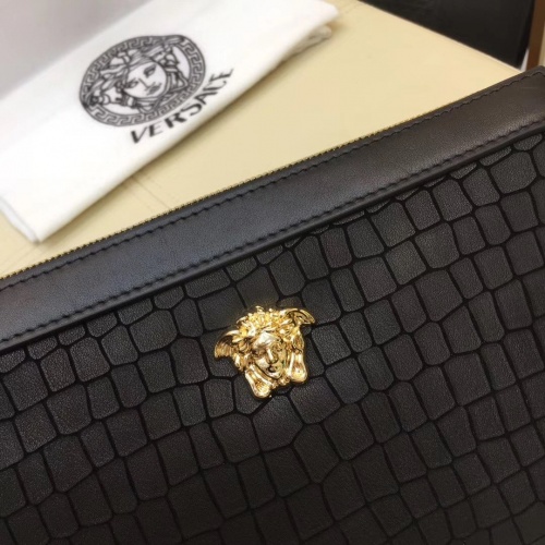 Replica Versace AAA Man Wallets #781143 $86.00 USD for Wholesale