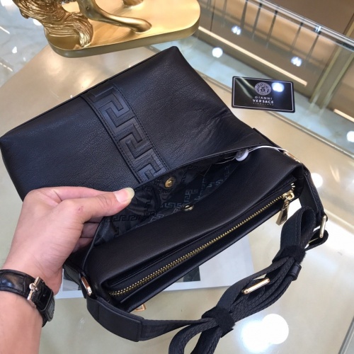 Replica Versace AAA Man Messenger Bags #781144 $101.00 USD for Wholesale