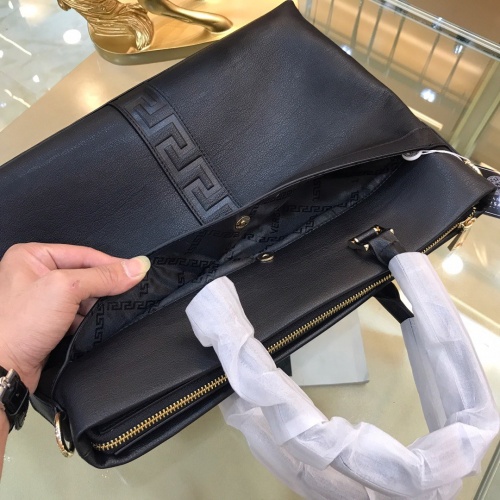 Replica Versace AAA Man Handbags #781145 $129.00 USD for Wholesale