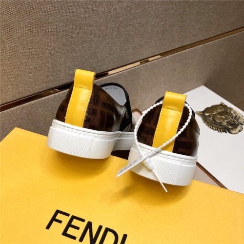 Replica Fendi Casual Shoes For Men #781324 $80.00 USD for Wholesale