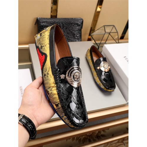 Replica Versace Casual Shoes For Men #781353 $80.00 USD for Wholesale
