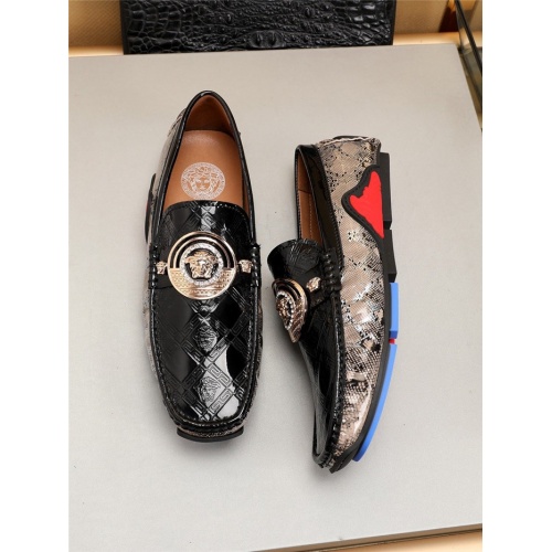 Replica Versace Casual Shoes For Men #781355 $80.00 USD for Wholesale