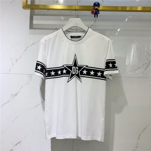 Dolce &amp; Gabbana D&amp;G T-Shirts Short Sleeved For Men #781664 $41.00 USD, Wholesale Replica Dolce &amp; Gabbana D&amp;G T-Shirts