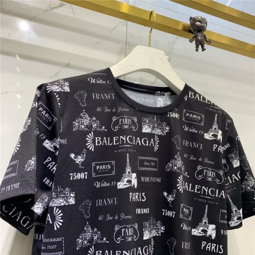 Replica Balenciaga T-Shirts Short Sleeved For Men #781684 $41.00 USD for Wholesale