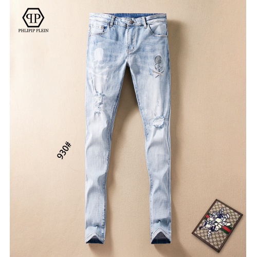 Philipp Plein PP Jeans For Men #781707 $42.00 USD, Wholesale Replica Philipp Plein PP Jeans