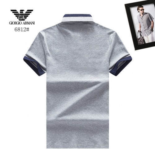 Replica Armani T-Shirts Short Sleeved For Men #781811 $24.00 USD for Wholesale