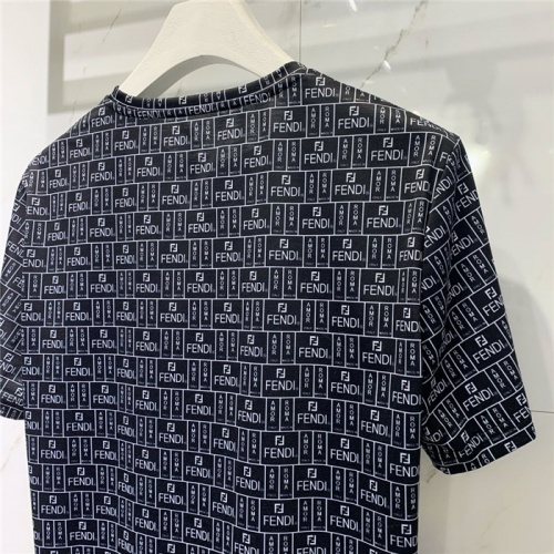 Replica Fendi T-Shirts Short Sleeved For Men #782353 $41.00 USD for Wholesale