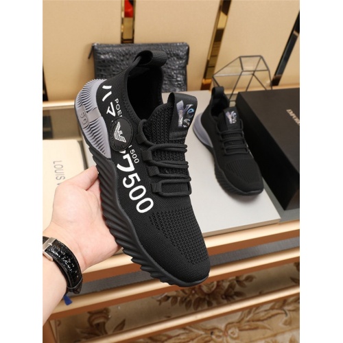 Replica Armani Casual Shoes For Men #782442 $76.00 USD for Wholesale