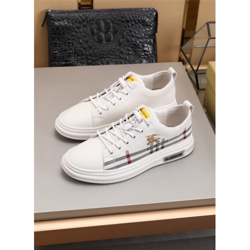 Burberry Casual Shoes For Men #782447 $80.00 USD, Wholesale Replica Burberry Casual Shoes