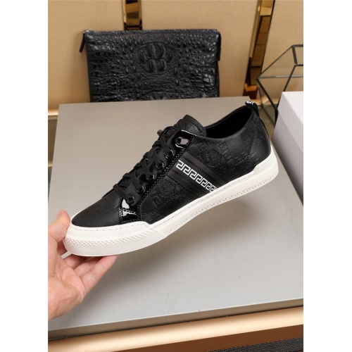 Replica Versace Casual Shoes For Men #782468 $80.00 USD for Wholesale