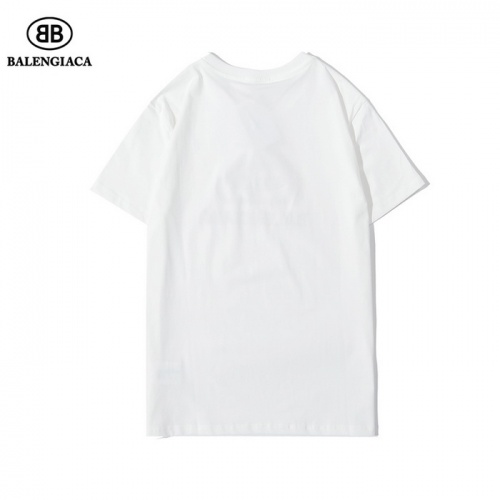Replica Balenciaga T-Shirts Short Sleeved For Men #782785 $24.00 USD for Wholesale