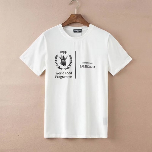 Replica Balenciaga T-Shirts Short Sleeved For Men #782791 $25.00 USD for Wholesale