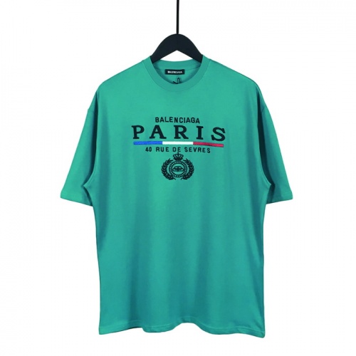 Balenciaga T-Shirts Short Sleeved For Men #782822 $41.00 USD, Wholesale Replica Balenciaga T-Shirts