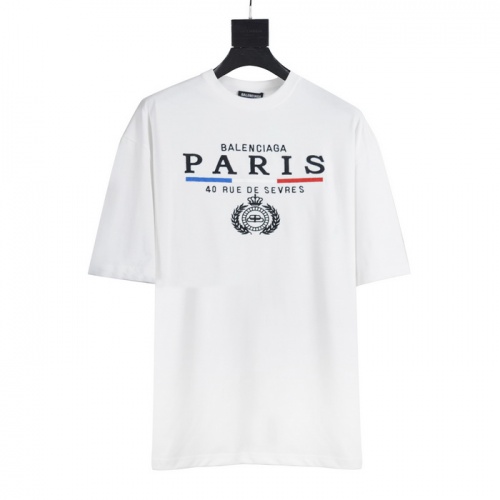 Balenciaga T-Shirts Short Sleeved For Men #782823 $41.00 USD, Wholesale Replica Balenciaga T-Shirts