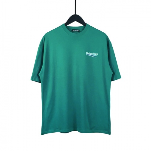 Replica Balenciaga T-Shirts Short Sleeved For Men #782832 $42.00 USD for Wholesale