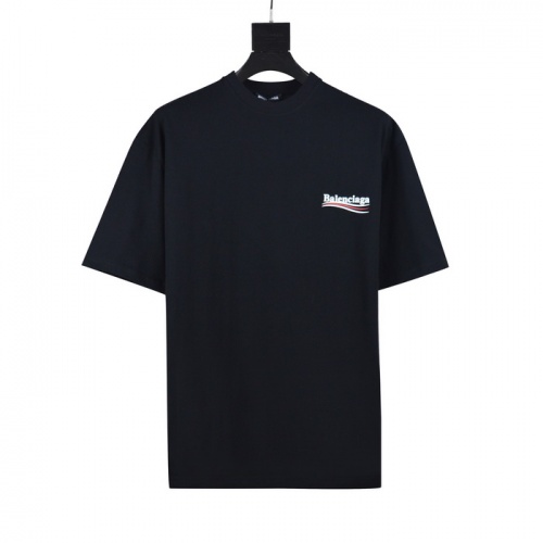 Replica Balenciaga T-Shirts Short Sleeved For Men #782833 $42.00 USD for Wholesale