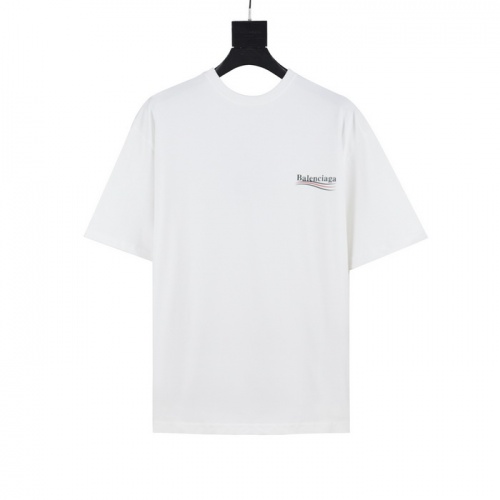 Replica Balenciaga T-Shirts Short Sleeved For Men #782835 $42.00 USD for Wholesale
