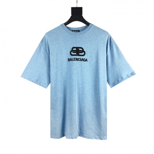 Balenciaga T-Shirts Short Sleeved For Men #782836 $45.00 USD, Wholesale Replica Balenciaga T-Shirts