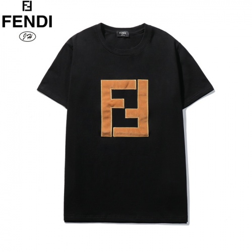 Fendi T-Shirts Short Sleeved For Men #782925 $27.00 USD, Wholesale Replica Fendi T-Shirts