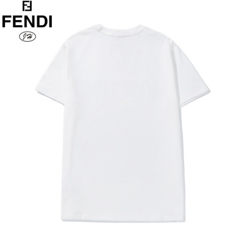 Replica Fendi T-Shirts Short Sleeved For Men #782926 $27.00 USD for Wholesale