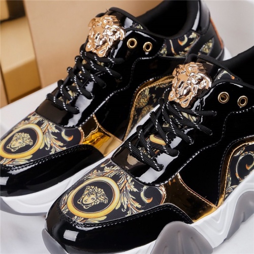 Replica Versace Casual Shoes For Men #783124 $76.00 USD for Wholesale
